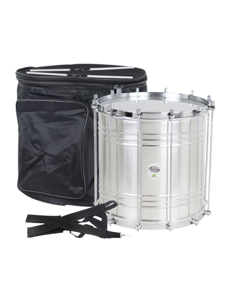 Pack Repenique 12"X30 Izzo + Funda + Baquetas + Arnes099 - Standard