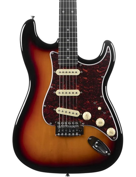 Guitarra eléctrica Eko Starter ST300 tipo Strat - Sunburst