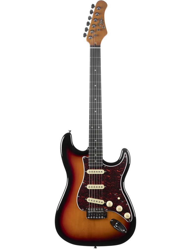 Guitarra eléctrica Eko Starter ST300 tipo Strat - Sunburst