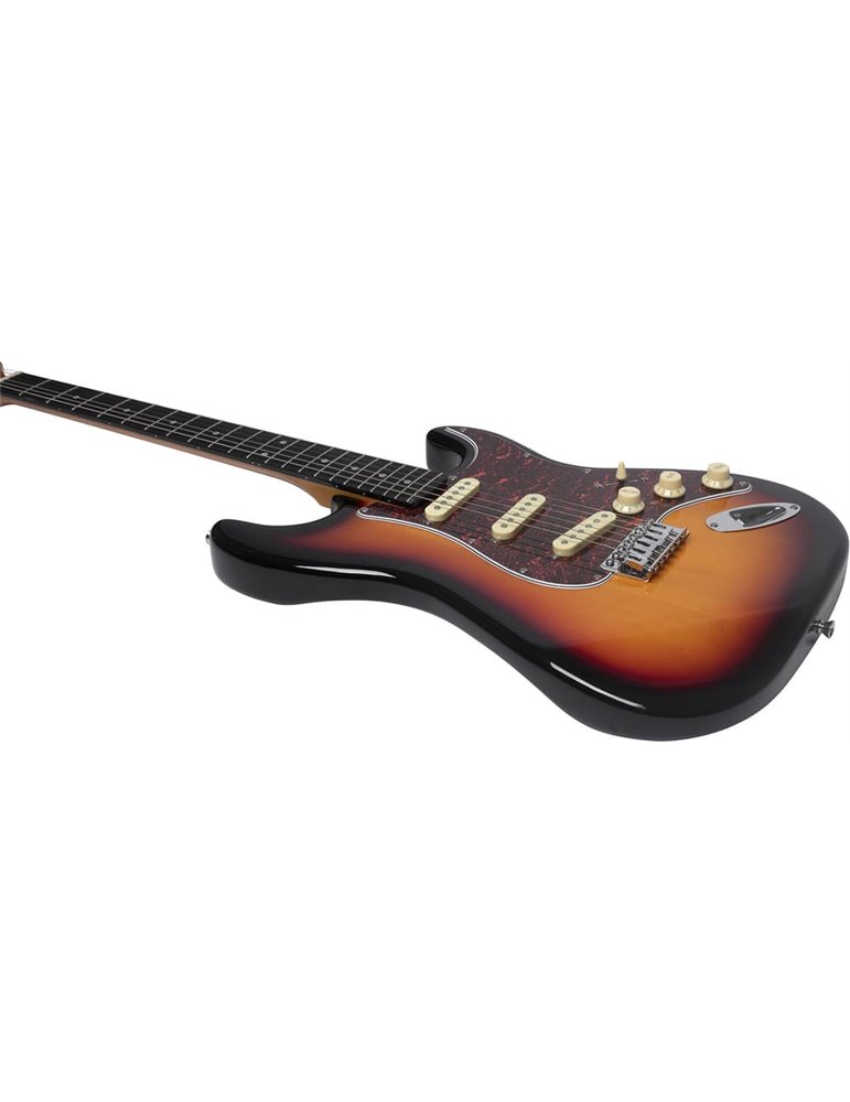 Guitarra eléctrica Eko Starter ST300 tipo Strat - Sunburst