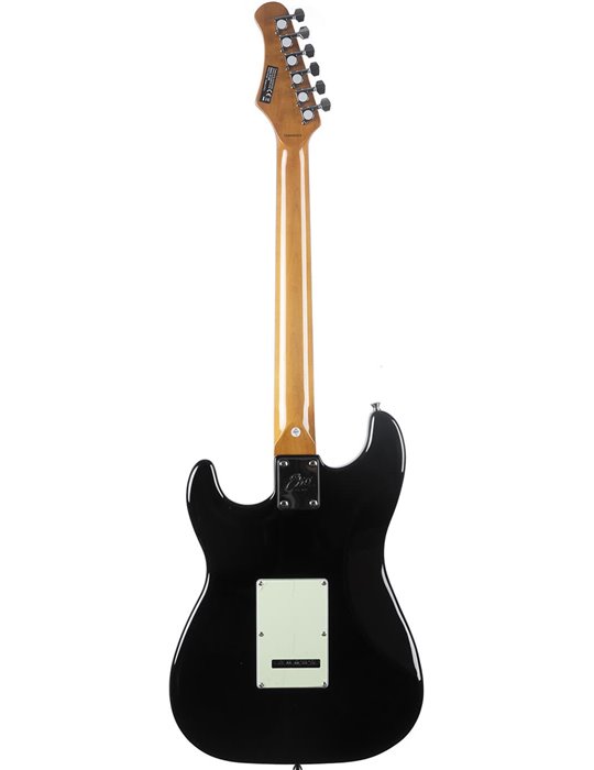 Guitarra eléctrica Eko Starter ST300 tipo Strat - Negra