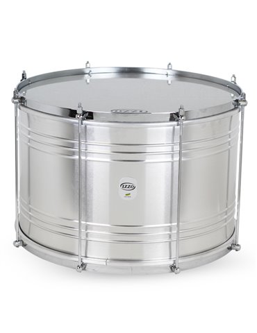 Zabumba 18"X30Cm Surdo Fuzileiro Aluminio Izzo 8-Divisiones Iz0002099 - Standard