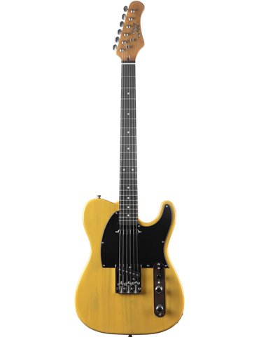 Guitarra eléctrica Eko Starter TL400 tipo Tele - Butterscotch 2