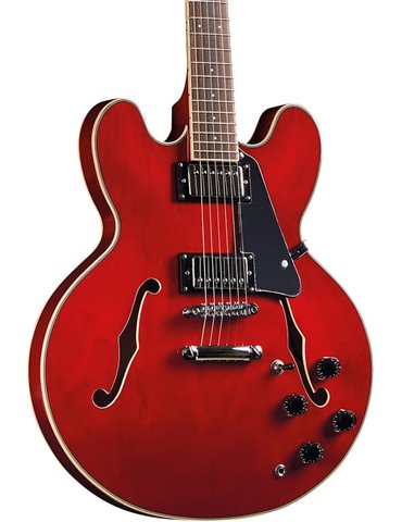 GUITARRA ELÉCTRICA EKO HOLLOWBODY DOUBLE CUT - CHERRY RED