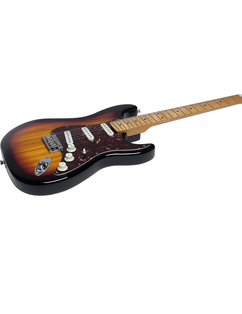 Guitarra eléctrica Eko Starter ST401 tipo Strat (diapasón de arce) - Sunburst