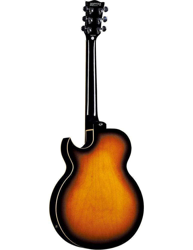 GUITARRA ELÉCTRICA EKO HOLLOWBODY JAZZ SINGLE CUT - SUNBURST