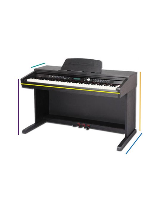 Funda Piano Digital Kawai CLP-535001 - Negro