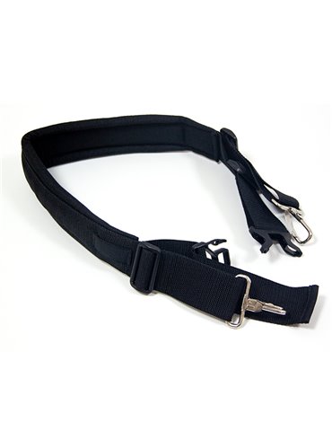 Correa Caja Cintura Acolchada Ref. 7332 Cadete Mosq Fijo001 - Negro