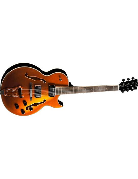 GUITARRA ELÉCTRICA EKO HOLLOWBODY JAZZ SINGLE CUT - GOLD