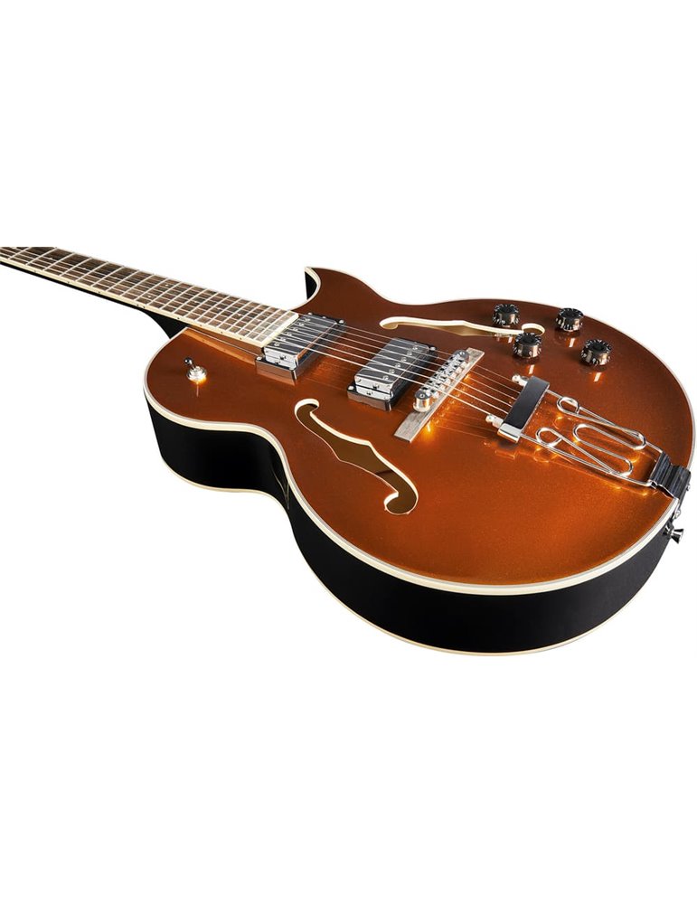 GUITARRA ELÉCTRICA EKO HOLLOWBODY JAZZ SINGLE CUT - GOLD