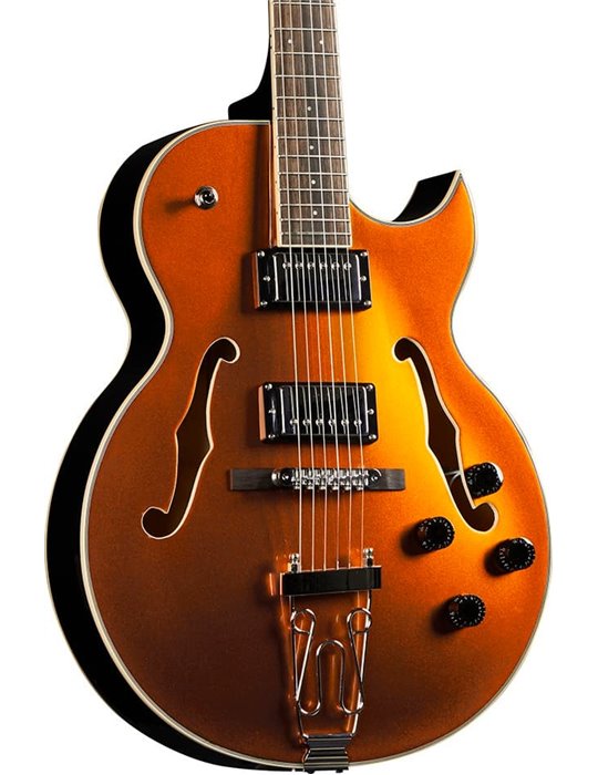 GUITARRA ELÉCTRICA EKO HOLLOWBODY JAZZ SINGLE CUT - GOLD