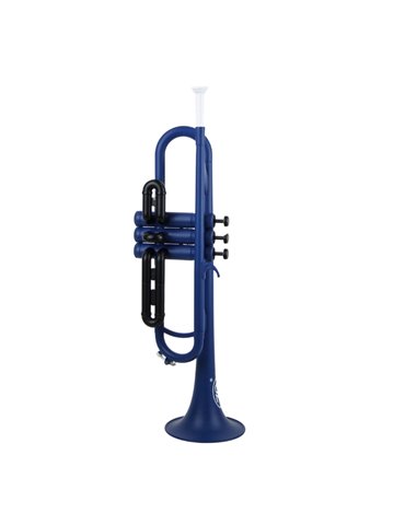 Trompeta Plástico ABS ZTR-30 Sib015 - Azul