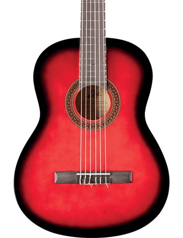 GUITARRA CLÁSICA 4/4 STUDIO 10 - Red Burst