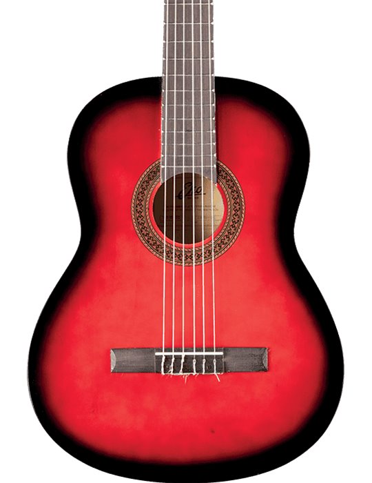 GUITARRA CLÁSICA 4/4 STUDIO 10 - Red Burst