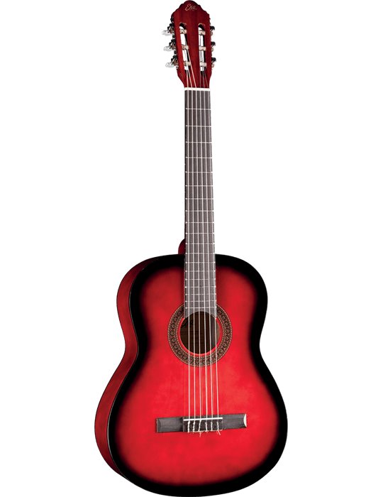 GUITARRA CLÁSICA 4/4 STUDIO 10 - Red Burst