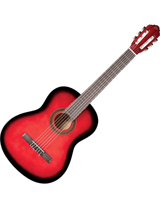 GUITARRA CLÁSICA 4/4 STUDIO 10 - Red Burst