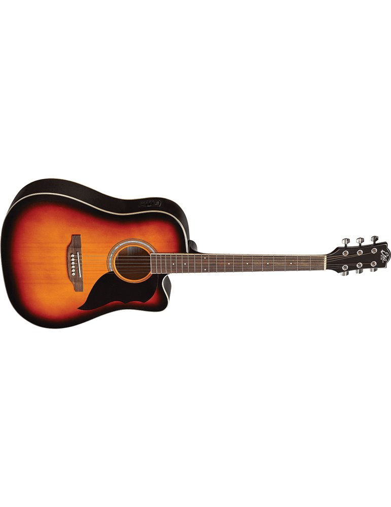 GUITARRA ACÚSTICA DREADNOUGHT RANGER 6 A/E CUTAWAY - Brown Sunburst