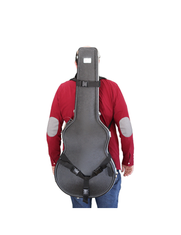 Arnes Mochila para Estuche Guitarra001 - Negro