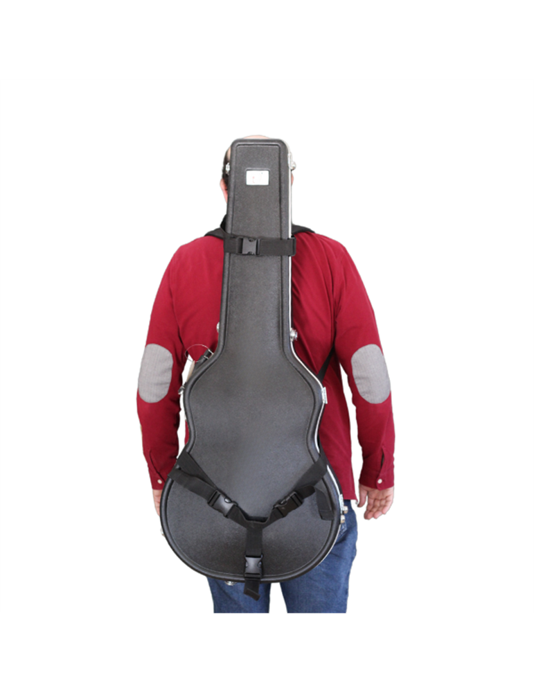 Arnes Mochila para Estuche Guitarra001 - Negro