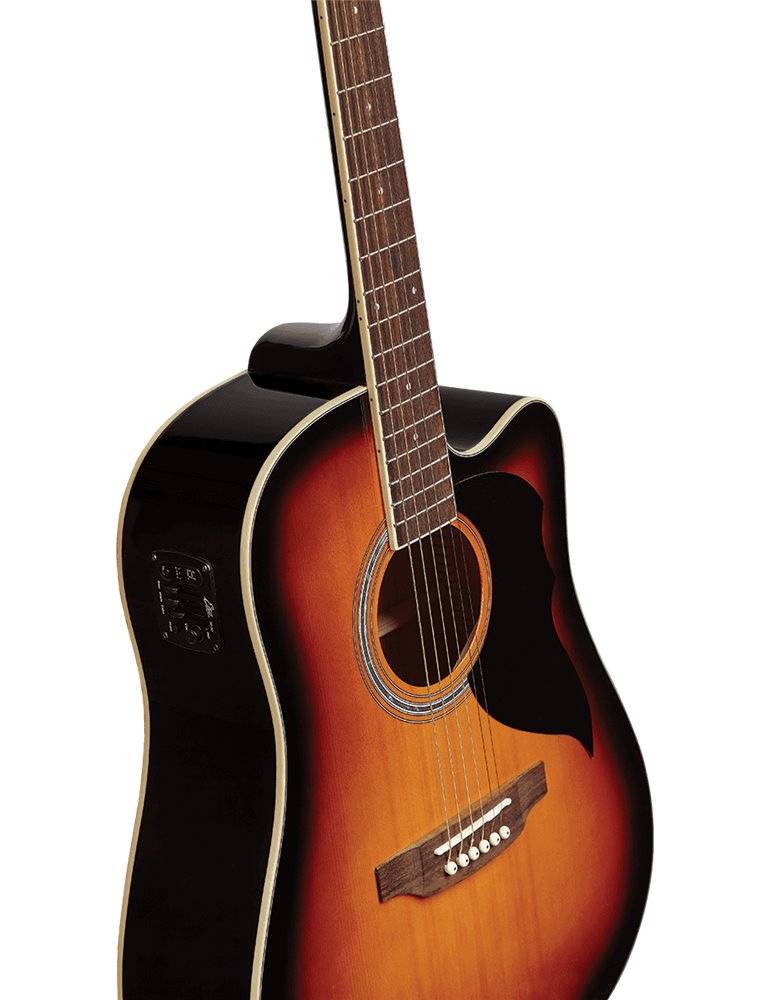 GUITARRA ACÚSTICA DREADNOUGHT RANGER 6 A/E CUTAWAY - Brown Sunburst