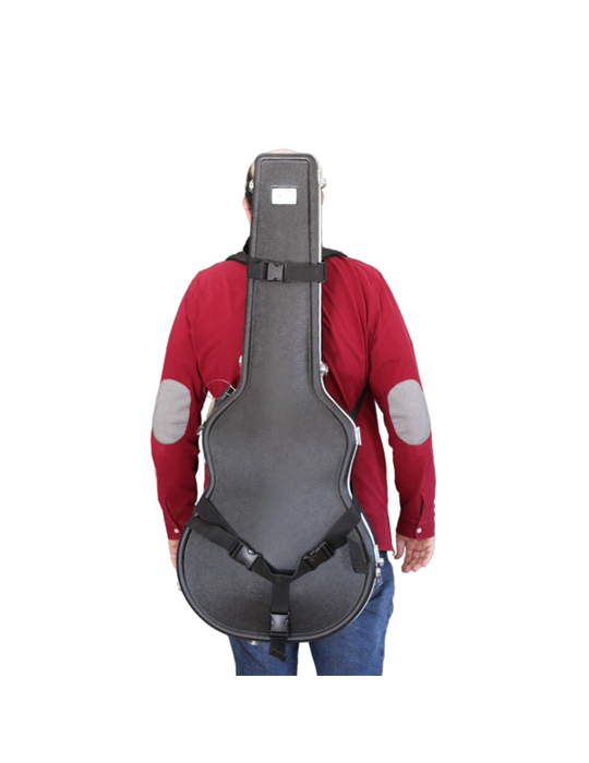 Arnes Mochila para Estuche Guitarra001 - Negro