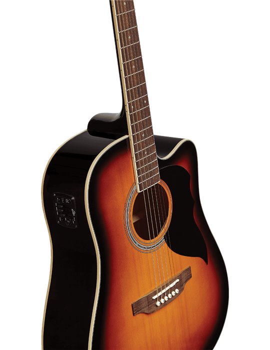 GUITARRA ACÚSTICA DREADNOUGHT RANGER 6 A/E CUTAWAY - Brown Sunburst
