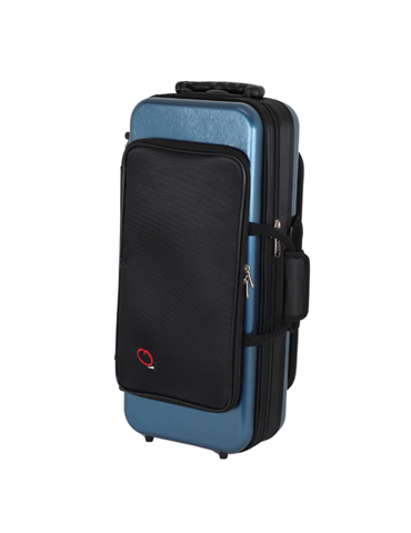 Estuche Trompeta PC Series Ref. 003PC Mochila018 - Azul Verdoso Rayado