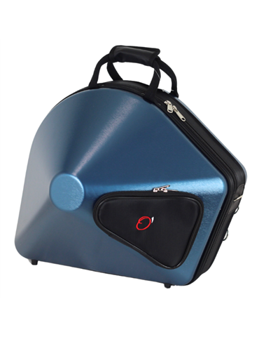 Estuche Trompa Desmontable PC Series Ref. 050PC Mochila018 - Azul Verdoso Rayado