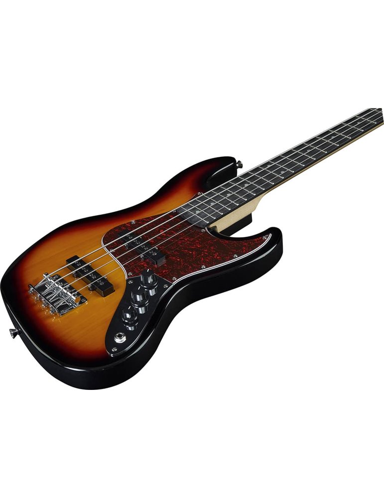 Bajo eléctrico Eko Starter JB100 tipo Jazz formato 3/4 - Sunburst