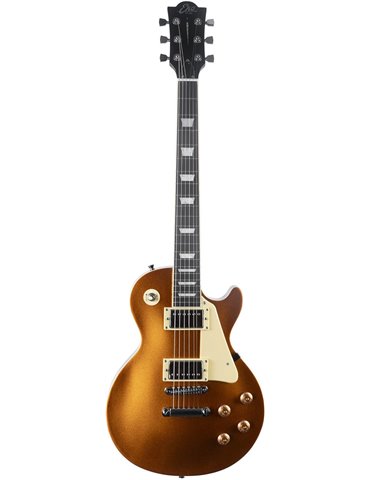 Guitarra eléctrica Eko Starter LS300 tipo LP - Dorada 2