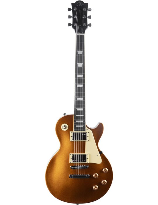 Guitarra eléctrica Eko Starter LS300 tipo LP - Dorada