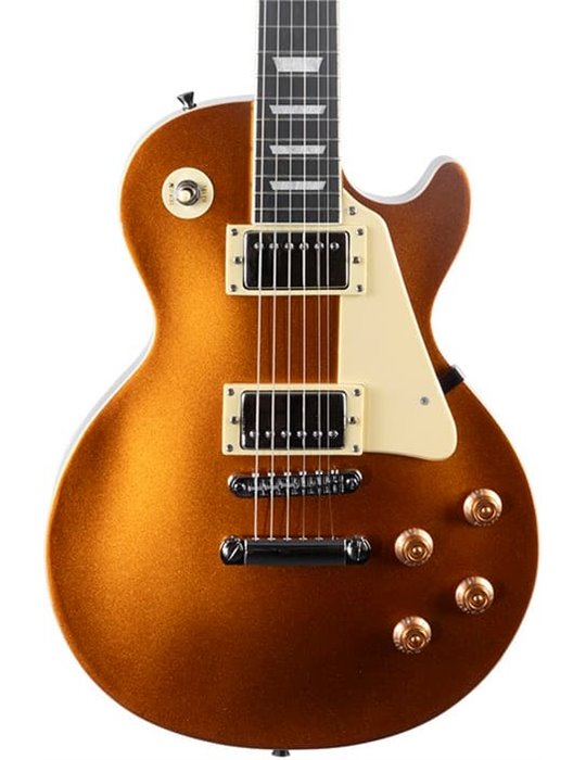 Guitarra eléctrica Eko Starter LS300 tipo LP - Dorada
