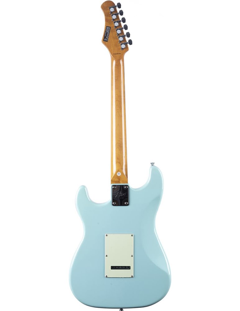 Guitarra eléctrica Eko Starter ST300 tipo Strat - Azul Daphne