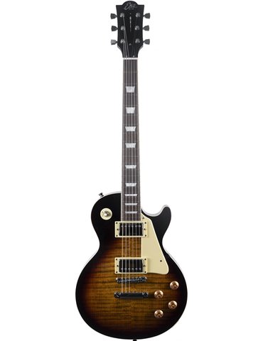 Guitarra eléctrica Eko Starter LS300 tipo LP - Honey Burst 2