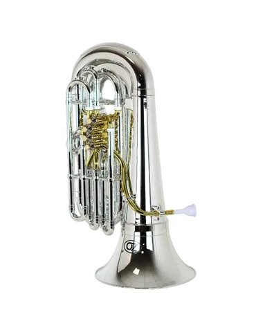 Tuba 3/4  ABS ZTU-20 Sib Plateada011 - Plata