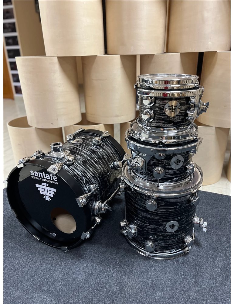 Set Limited Edition Maple Bd16"-T8"-T10"-F13"179 - Gc0159 cover whirl black