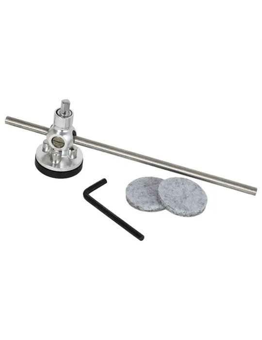 Maza Pedal Bombo Aluminio Ajustable Santafe Sj1565011 - Plata