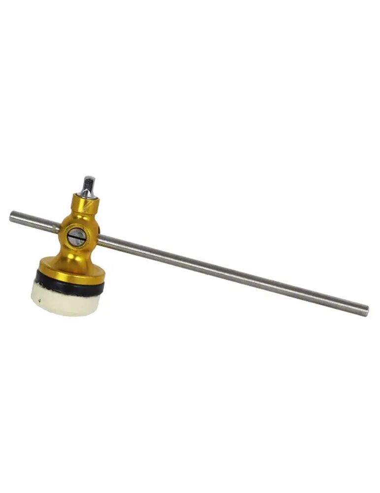 Maza Pedal Bombo Aluminio Ajustable Santafe Sj1570085 - Dorado