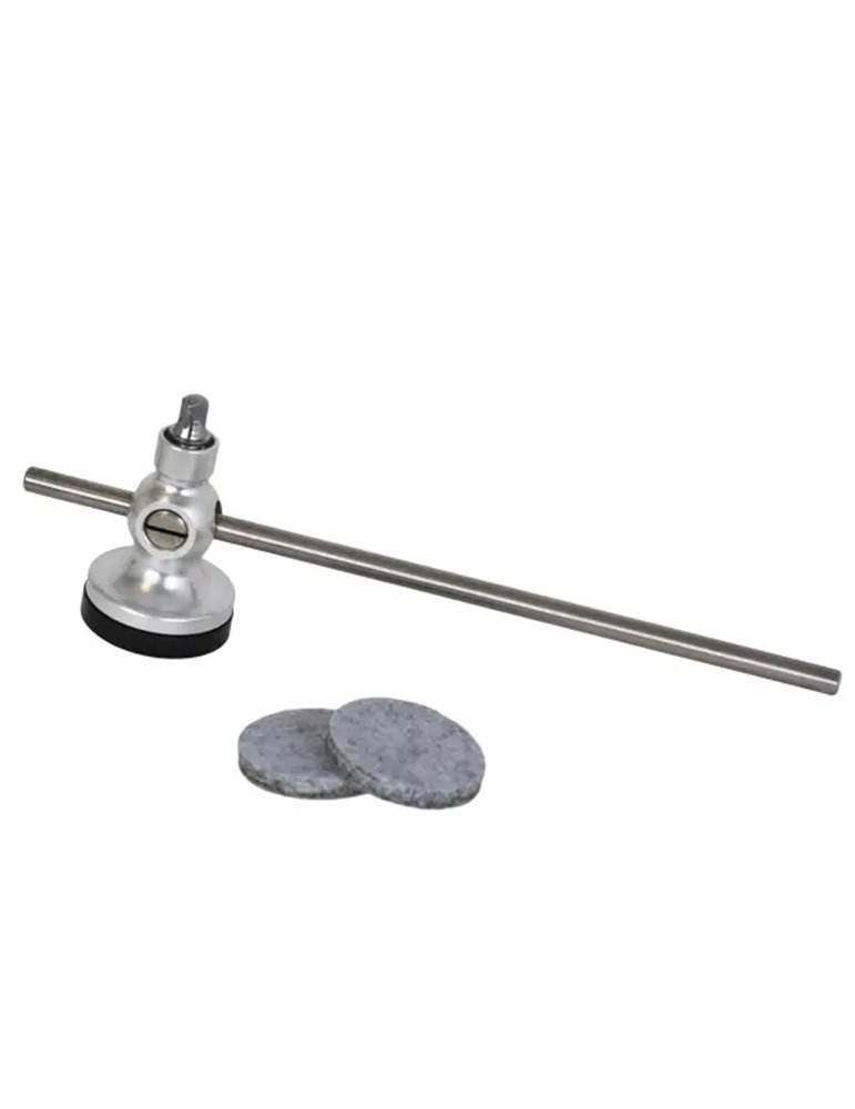 Maza Pedal Bombo Aluminio Ajustable Santafe Sj1575011 - Plata