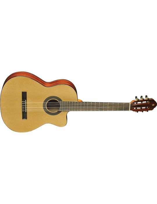 GUITARRA CLÁSICA 4/4 VIBRA 150 E/A CUTAWAY - NATURAL