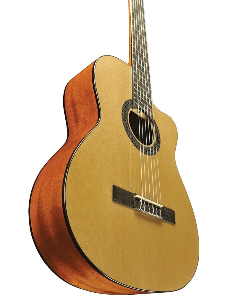 GUITARRA CLÁSICA 4/4 VIBRA 150 E/A CUTAWAY - NATURAL