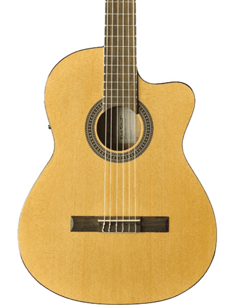 GUITARRA CLÁSICA 4/4 VIBRA 150 E/A CUTAWAY - NATURAL
