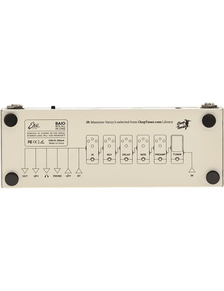 EKO MULTI EFECT - BOX ALL IN ONE PARA GUITARRA ELÉCTRICA