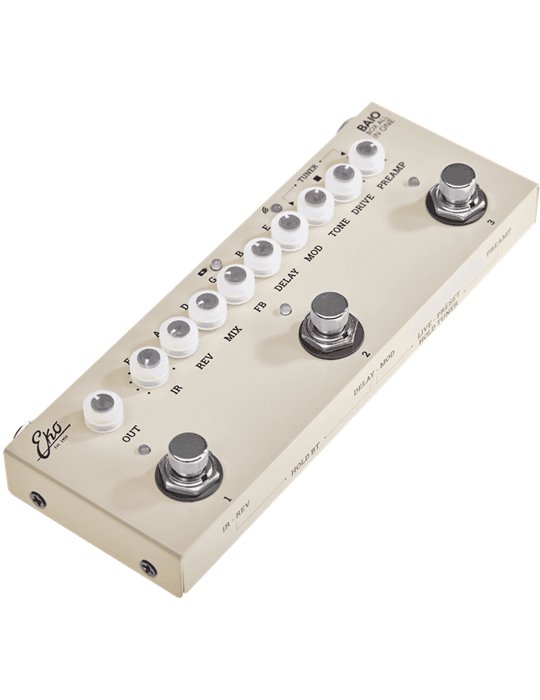 EKO MULTI EFECT - BOX ALL IN ONE PARA GUITARRA ELÉCTRICA