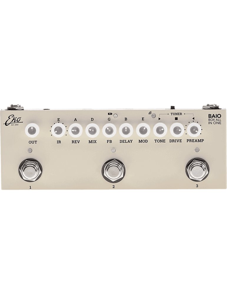 EKO MULTI EFECT - BOX ALL IN ONE PARA GUITARRA ELÉCTRICA