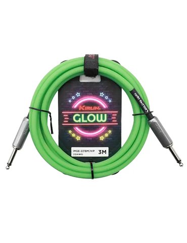 Cable Instrumento Glow Series Imge-221-6M Jack - Jack 22 Awg061 - Kiwi pop
