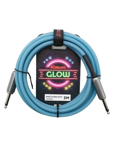 Cable Instrumento Glow Series Imge-221-6M Jack - Jack 22 Awg062 - Ocean mist