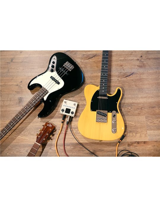 BOX ALL IN ONE PARA GUITARRA Y BAJO  ELÉCTRICO -  (Batería Recargable y Bluetooth)