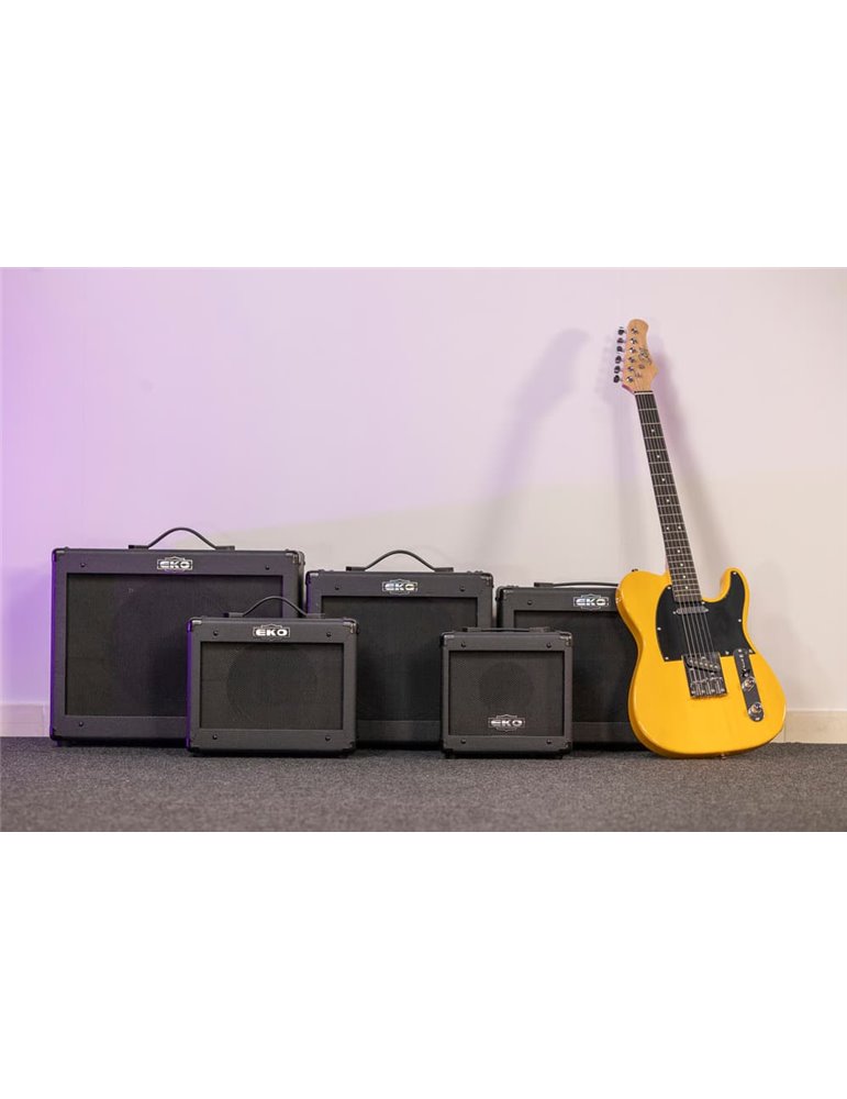 AMPLIFICADOR GUITARRA EKO COMBO BS10 BLACK STEALTH 1 x 5" - 10W 