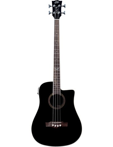 BAJO ACÚSTICO DREADNOUGHT CUTAWAY ELECTRO NEGRO 2